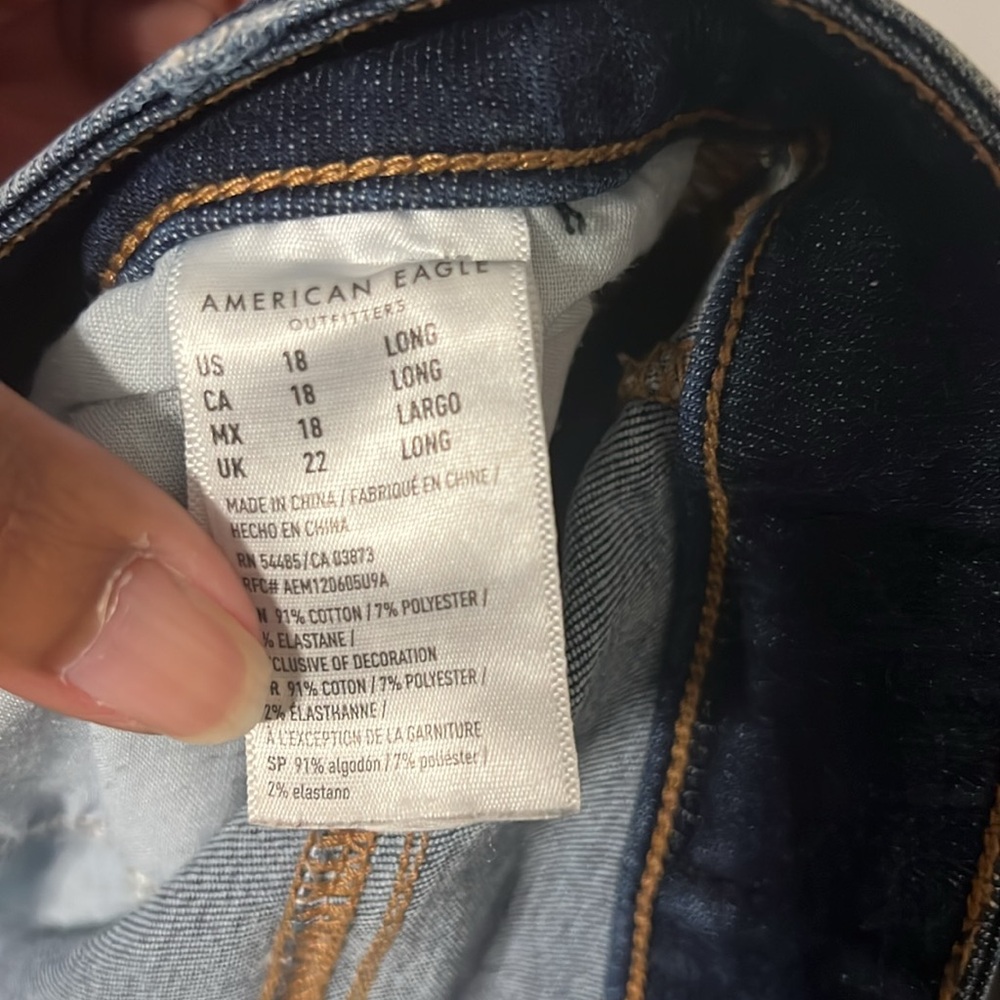 American Eagle Super hi-rise jeggings - Picture 6 of 8